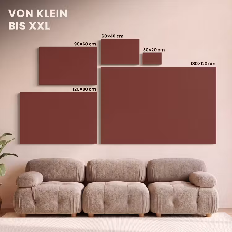 Valentine - Velvet - Rood canvas 2cm klein 34 -Xsfeer8_DE