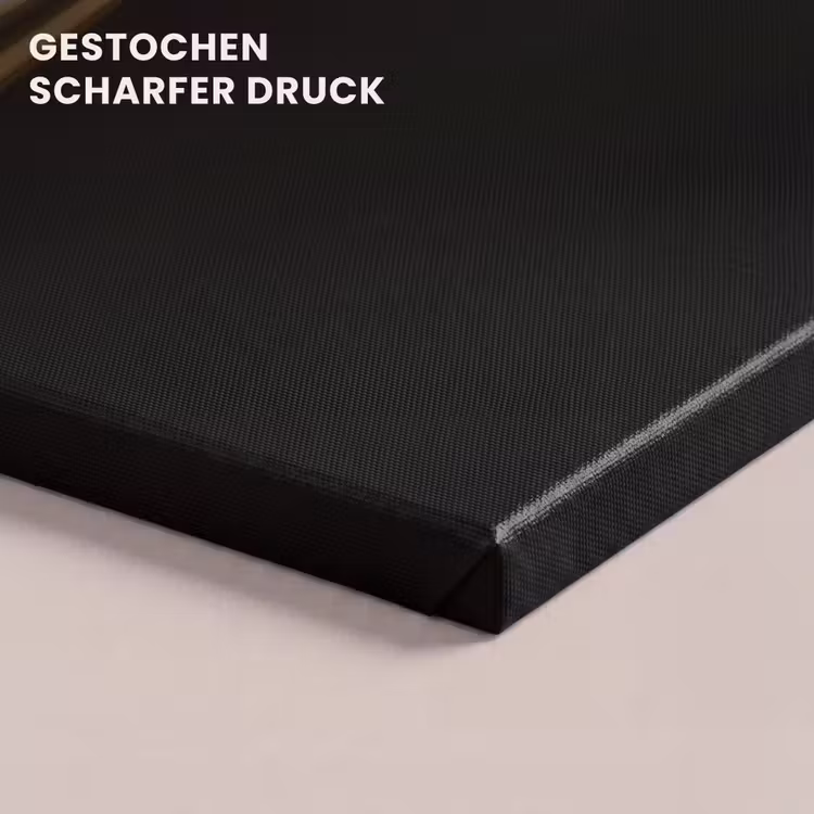 Sierlijk - Boeket - Goud - Vaas canvas 2cm klein -uniquesellingpoint_afwerking-onlywow_DE