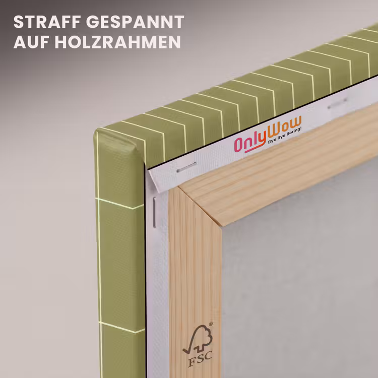 Verticaal - Wandtegel - Olijfgroen canvas 2cm klein 34 -uniquesellingpoint_afwerking-onlywow_DE