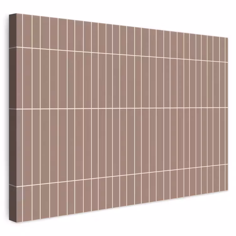 Verticaal - Wandtegel - Terracotta canvas 2cm klein 34 -3d