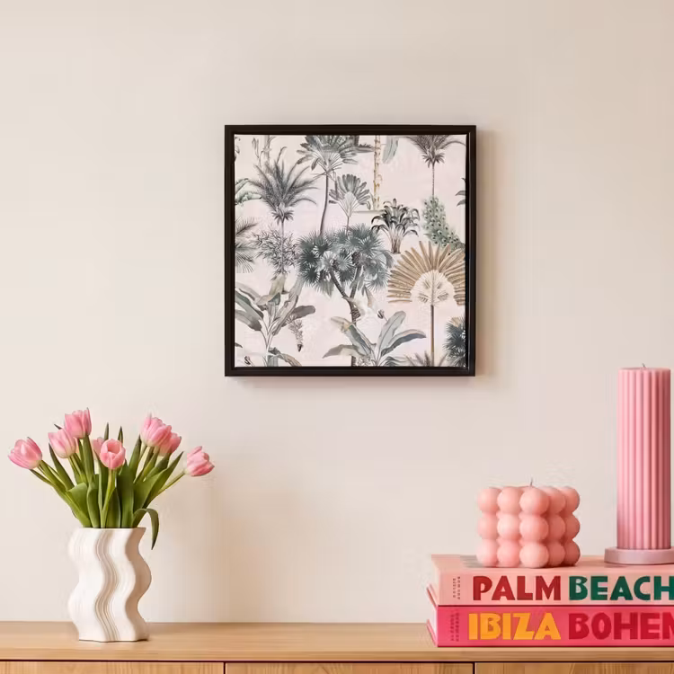 Vintage - Jungle - Dieren - Natuur Canvas met baklijst klein -atmosphere_sfeer1_global