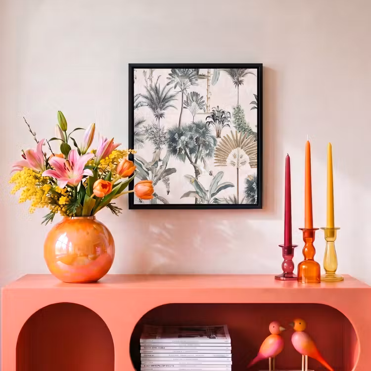 Vintage - Jungle - Dieren - Natuur Canvas met baklijst klein -atmosphere_sfeer3_global