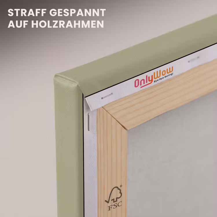 Vintage - Sage - Groen canvas 2cm klein 34 -uniquesellingpoint_afwerking-onlywow_DE