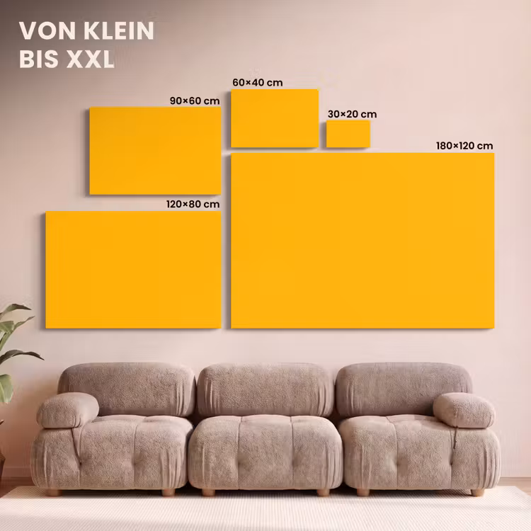 Vivid - Amber - Geel canvas 2cm klein 34 -Xsfeer8_DE
