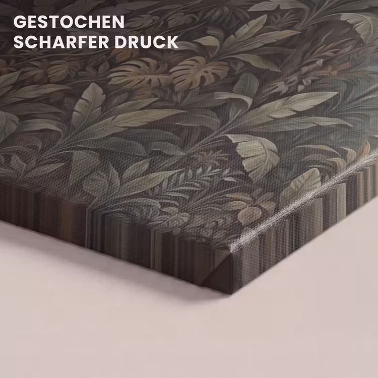Vogel - Vliegend - Tropisch - Landschap - Klassiek canvas 2cm klein -closeup_print_DE