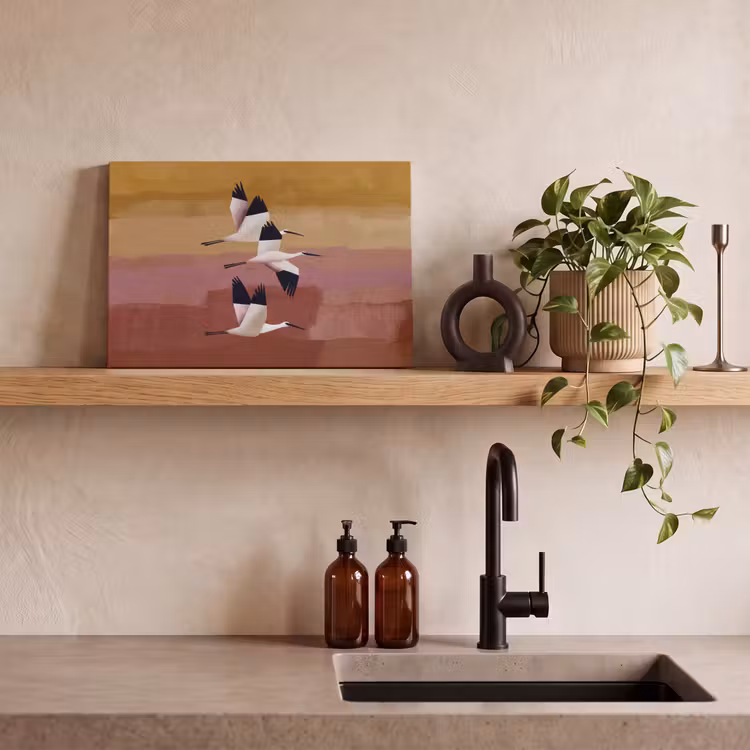 Vogels - Snavel - Abstract canvas 2cm klein -closeup_print_DE