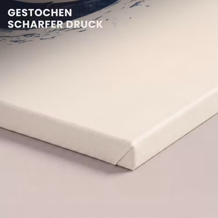 Walvissen - Spetters - Cirkel - Donkerblauw canvas 2cm klein -uniquesellingpoint_afwerking-onlywow_DE