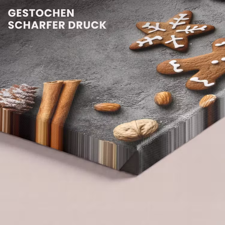 Kerst - Bakken - Grijs - Landelijk canvas 2cm klein -closeup_print_DE