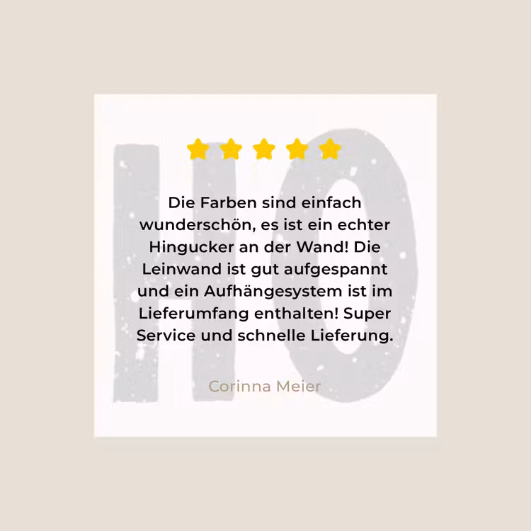 Kerstmis - Ho ho ho - Spreuken - Beige - Kerstman canvas 2cm klein -Xsfeer7_DE
