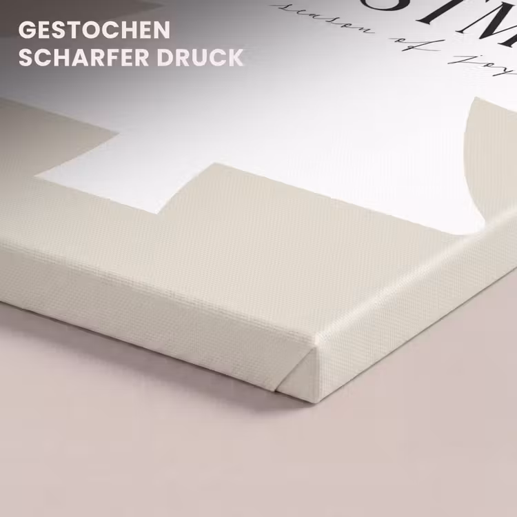 Kerstboom - Japandi - Christmas - Beige canvas 2cm klein -uniquesellingpoint_afwerking-onlywow_DE