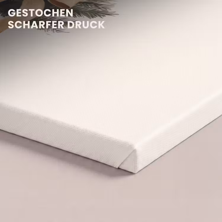 Kerstboom - Kerst - Merry Christmas - Beige canvas 2cm klein -closeup_print_DE