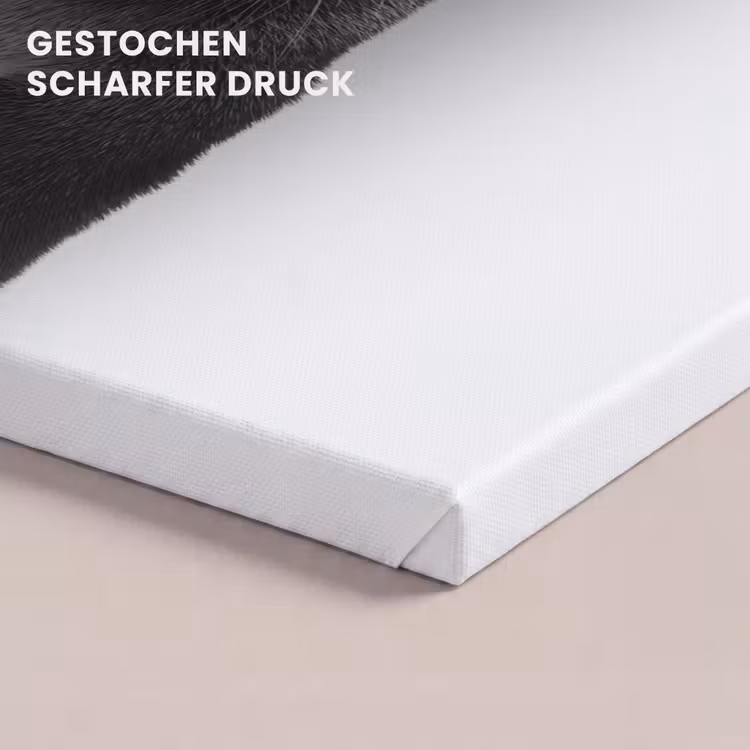 Wijnfles - Otter - Zwart canvas 2cm klein -uniquesellingpoint_afwerking-onlywow_DE