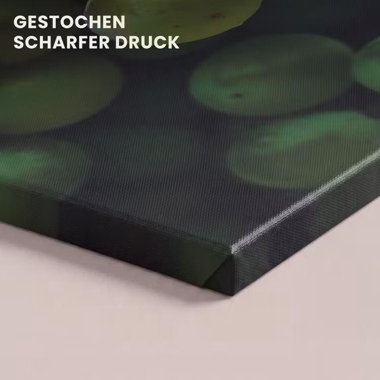 Druiven - Tros - Groen canvas 2cm klein -uniquesellingpoint_afwerking-onlywow_DE