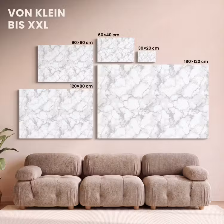 Wit - Marmer - Grijs canvas 2cm klein 34 -Xsfeer8_DE