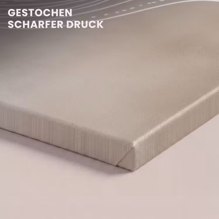 Golvende lijnen - Vloeiend - Zandkleurig canvas 2cm klein -uniquesellingpoint_afwerking-onlywow_DE