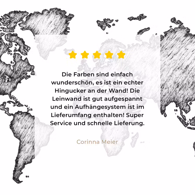 Wereldkaart - Tekening - Zwart - Wit canvas 2cm klein -sfeer3