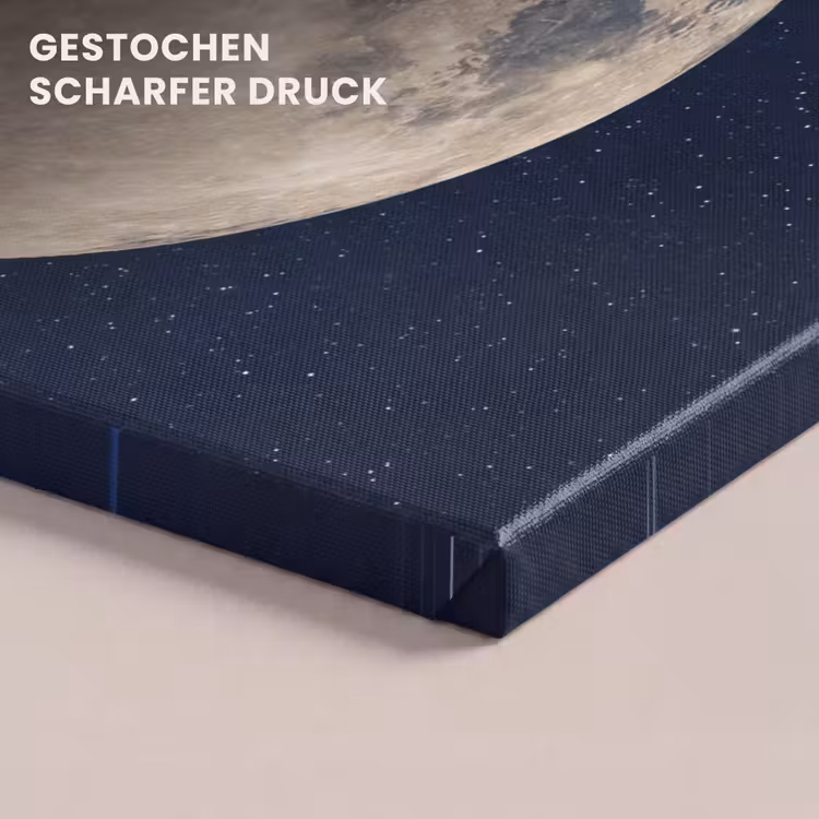 Ruimte - Maan - Kosmos canvas 2cm klein -closeup_print_DE