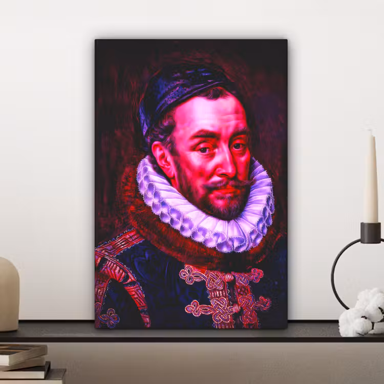 Willem van Oranje - Adriaen Thomasz - Oude meesters canvas 2cm klein -sfeer6