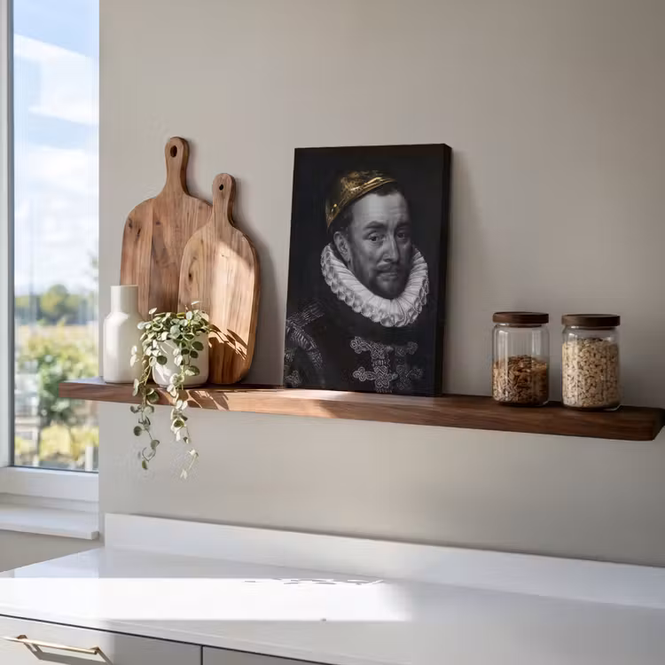 Willem van Oranje - Adriaen Thomasz - Goud canvas 2cm klein -atmosphere_sfeer3_global