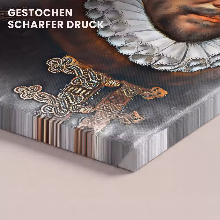 Willem van Oranje - Adriaen Thomasz - Rook canvas 2cm klein -uniquesellingpoint_afwerking-onlywow_DE