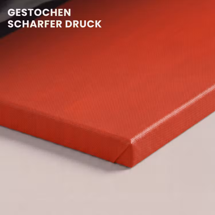 Windhond - Minimalistisch - Rood canvas 2cm klein -uniquesellingpoint_afwerking-onlywow_DE