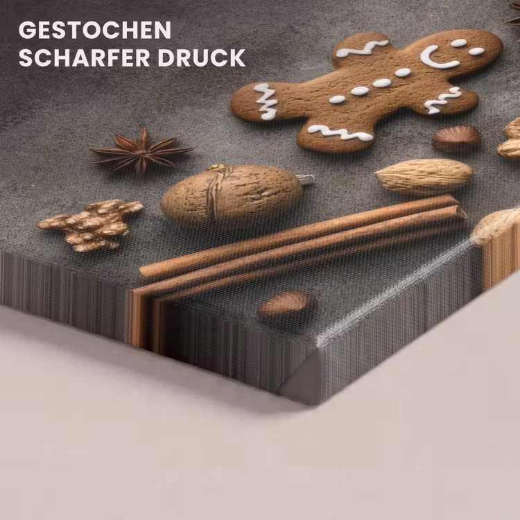 Winter - Kerst - Warm - Eten canvas 2cm klein -uniquesellingpoint_afwerking-onlywow_DE