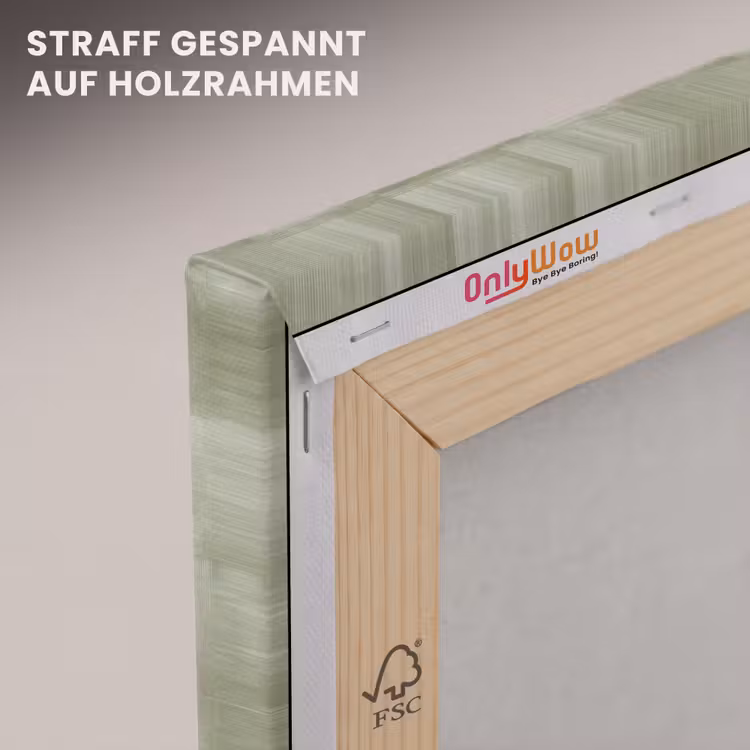Vlakken - Rustiek - Groen canvas 2cm klein 34 -uniquesellingpoint_afwerking-onlywow_DE