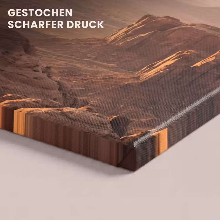 Woestijn - Landschap - Natuur canvas 2cm klein -uniquesellingpoint_afwerking-onlywow_DE