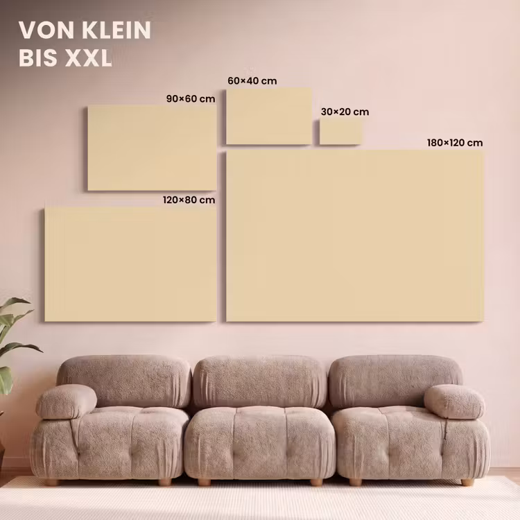 Desert - Sand - Nude canvas 2cm klein 34 -Xsfeer8_DE