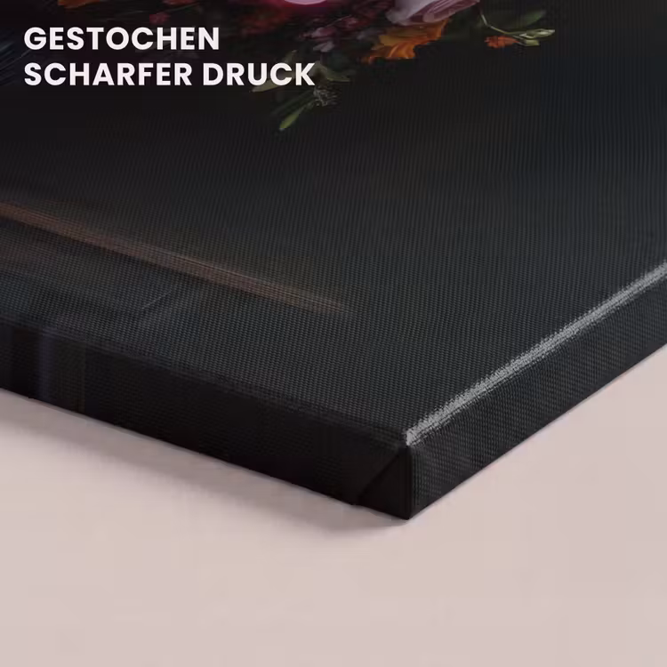 Quote - Bloemen - Vaas - Neon canvas 2cm klein -uniquesellingpoint_afwerking-onlywow_DE