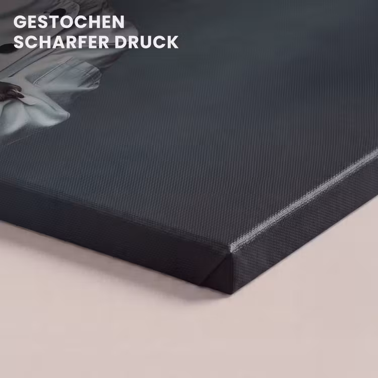 Quote - Neon - Hond - Kokskleding canvas 2cm klein -closeup_print_DE