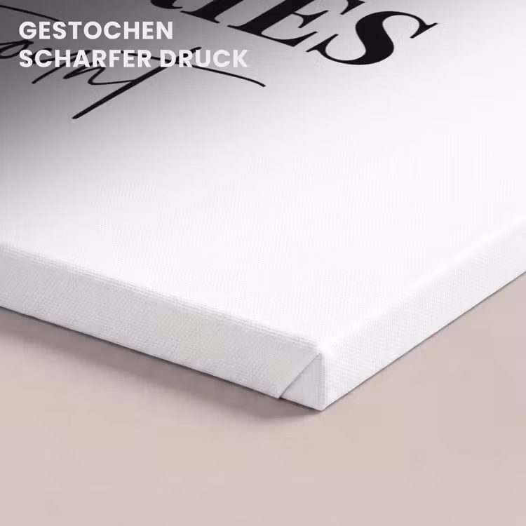 Kerst quote - Winter - Christmas calories - Wit canvas 2cm klein -closeup_print_DE