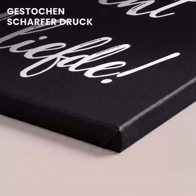 Quotes - Koken - Het geheime ingrediënt is altijd liefde! - Spreuken - Liefde canvas 2cm klein -closeup_print_DE