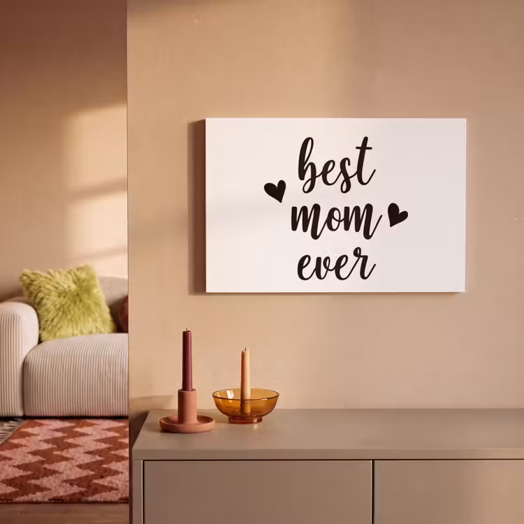 Quotes - Moederdag - Cadeau canvas 2cm klein -sfeer1