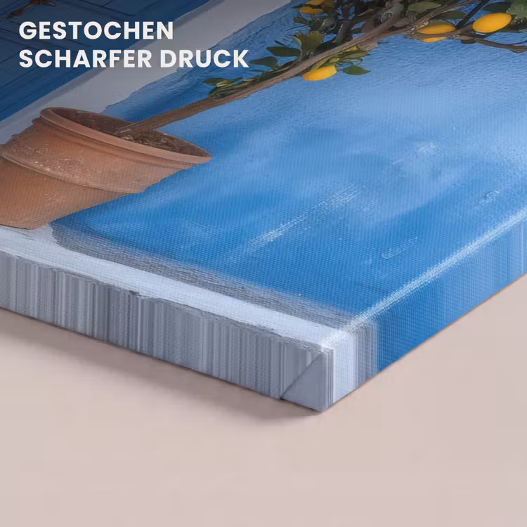 Citroenbomen - Geel - Deur - Potten canvas 2cm klein -uniquesellingpoint_afwerking-onlywow_DE