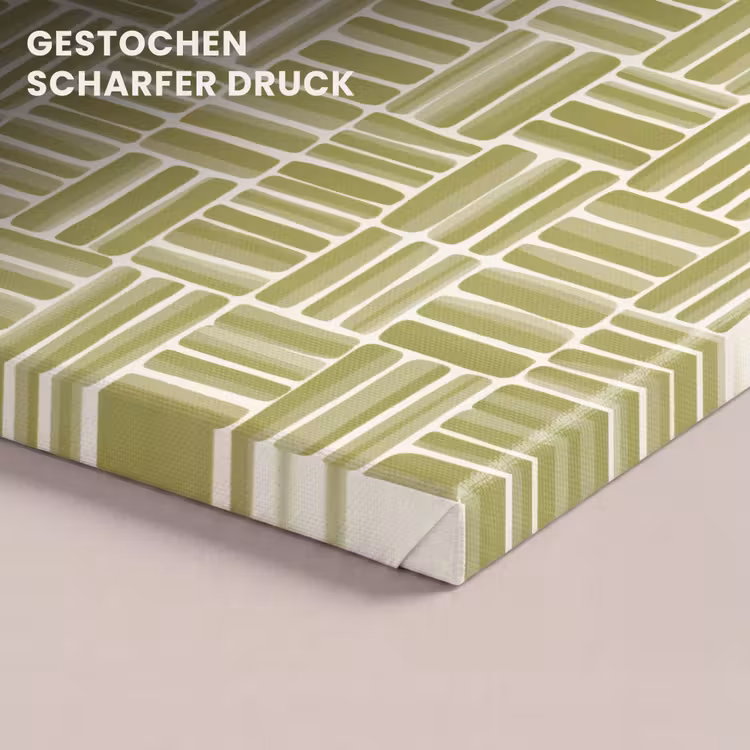 Vlecht - Patroon - Groen canvas 2cm klein 34 -closeup_print_DE