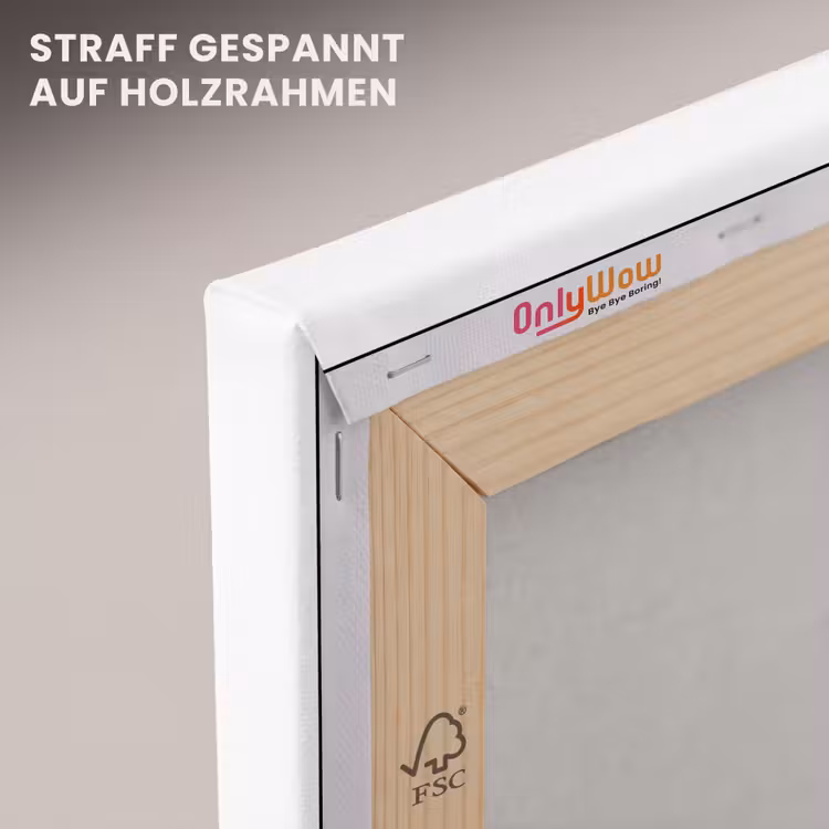 Zuurstokken - Kerst - Snoepgoed - Zwart - Feestdagen canvas 2cm klein -uniquesellingpoint_afwerking-onlywow_DE