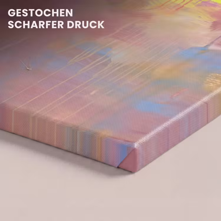 Abstract - Textuur - Kleuren - Modern - Roze canvas 2cm klein -closeup_print_DE