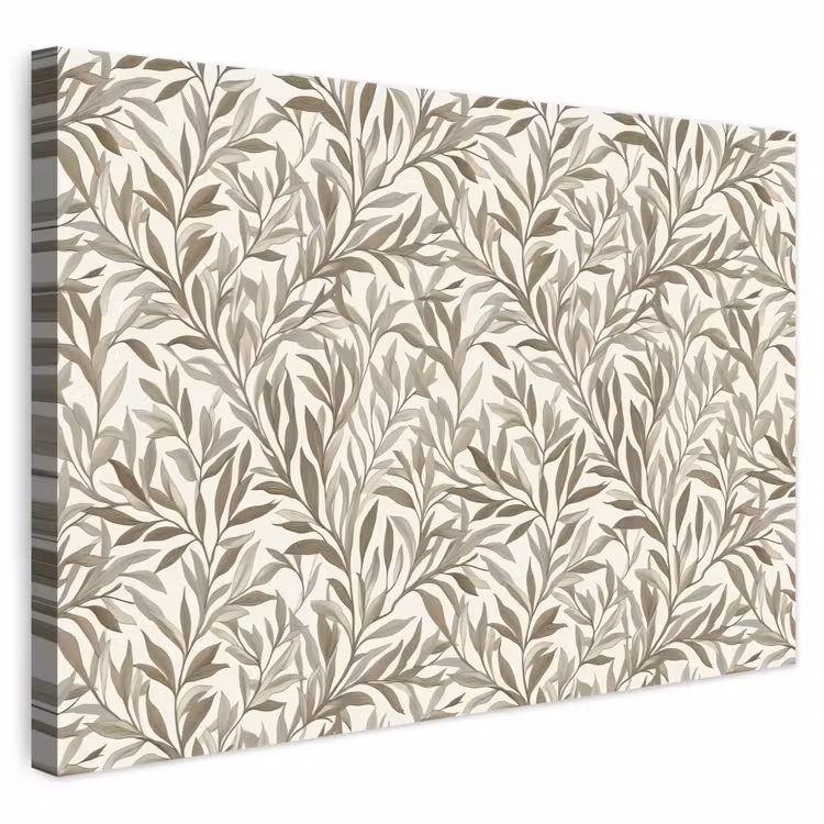Takken - Botanisch - Taupe canvas 2cm klein 34 -3d