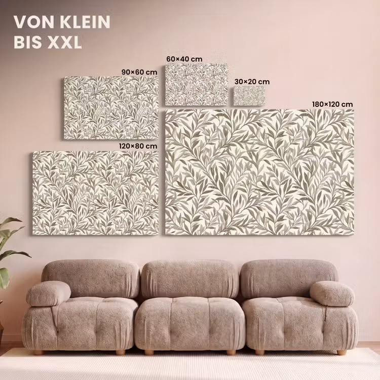 Takken - Botanisch - Taupe canvas 2cm klein 34 -Xsfeer8_DE