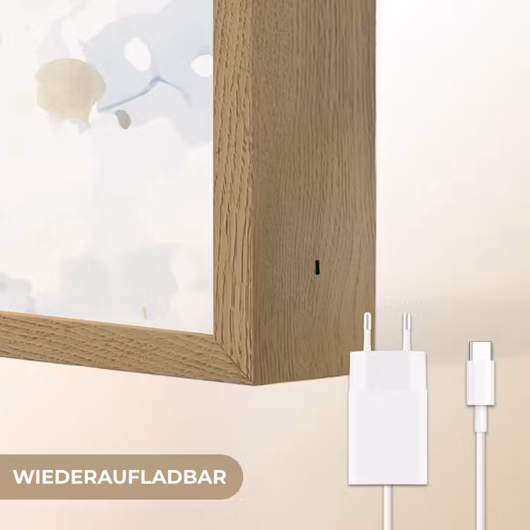 Aap - Dier - Kinderen Light Box met batterij (Wandlamp kind) middel -USP_websiteoplaadbaarDE