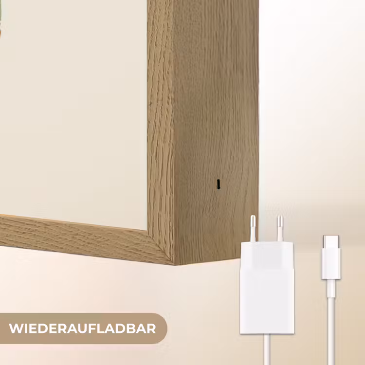 Betonwagen - Illustratie - Groen - Minimalistisch Light Box met batterij (Wandlamp kind) middel -USP_websiteoplaadbaarDE