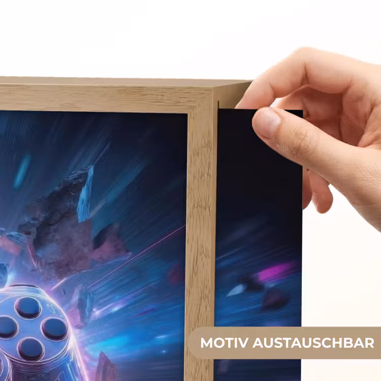 Controller - Neon - Explosie - Abstract Light Box met batterij (Wandlamp kind) middel -USP_websiteprintDE