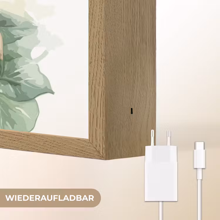 Olifant - Dier - Kinderen - Jungle Light Box met batterij (Wandlamp kind) middel -USP_websiteoplaadbaarDE