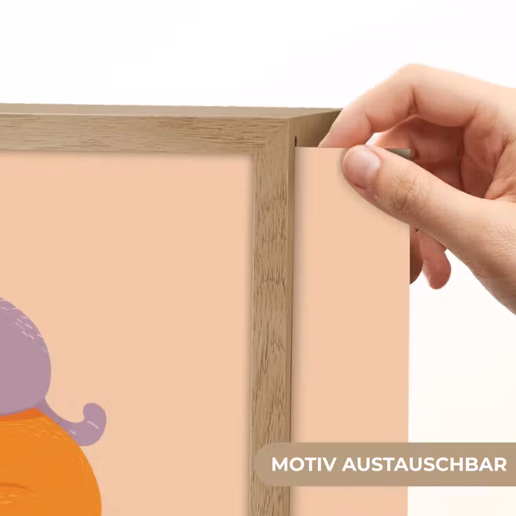 Luiaard - Vos - Kat - Slaperig Light Box met batterij (Wandlamp kind) middel -USP_websiteprintDE