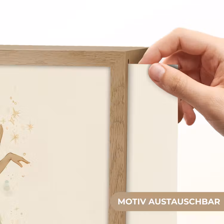 Fee - Groen - Magie Light Box met batterij (Wandlamp kind) middel -USP_websiteprintDE