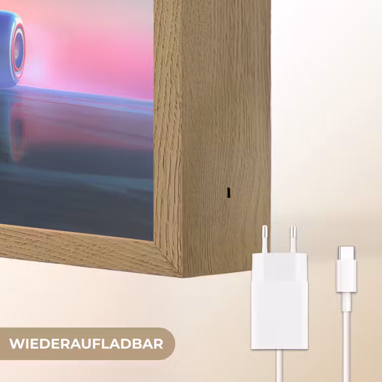 Formule 1 - Race - Auto - Jongens Light Box met batterij (Wandlamp kind) middel -USP_websiteoplaadbaarDE