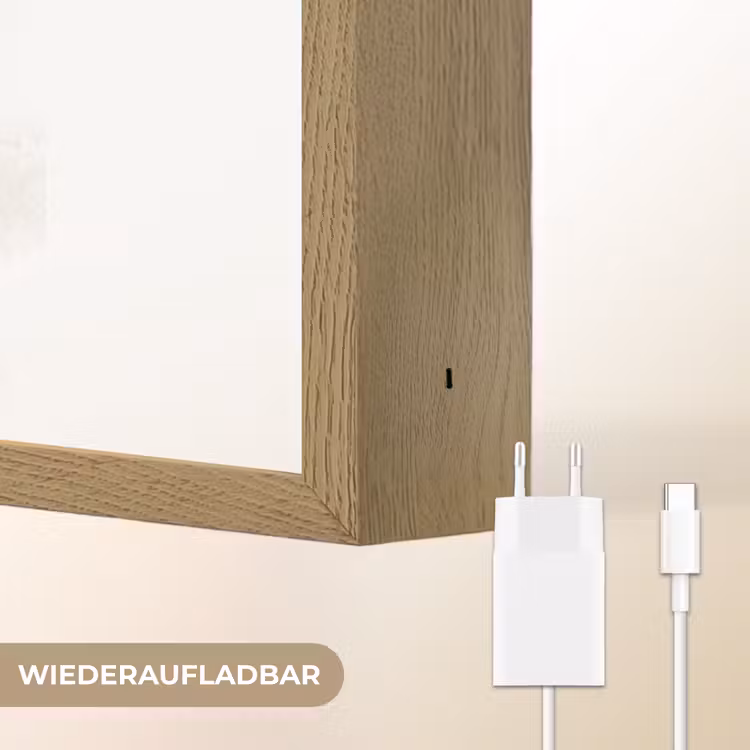 Vos - Pastel kleuren - Dier Light Box met batterij (Wandlamp kind) middel -USP_websiteoplaadbaarDE