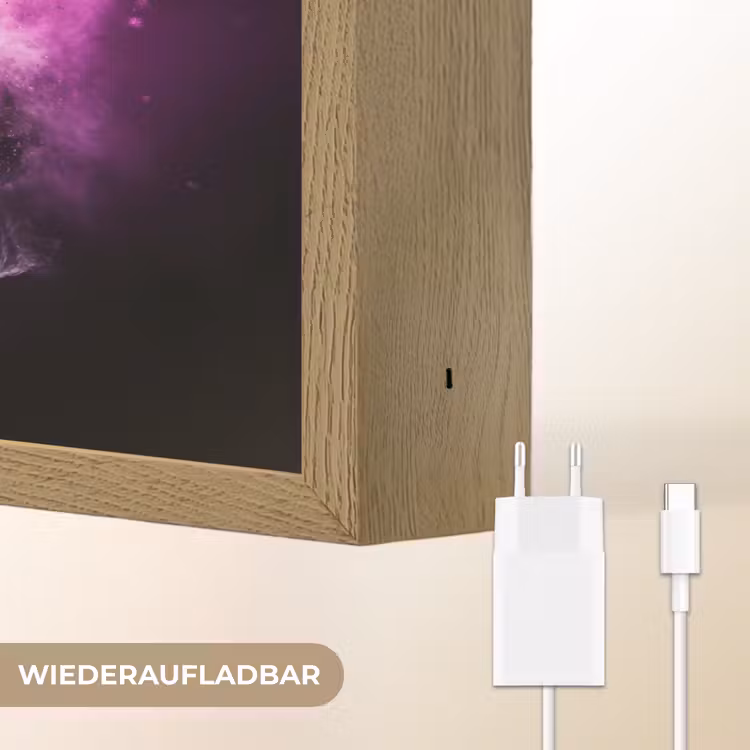 Voetbal - Roze - Vuur Light Box met batterij (Wandlamp kind) middel -USP_websiteoplaadbaarDE