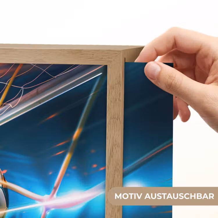 Voetbal - Goal - Sport - Jongens Light Box met batterij (Wandlamp kind) middel -USP_websiteprintDE